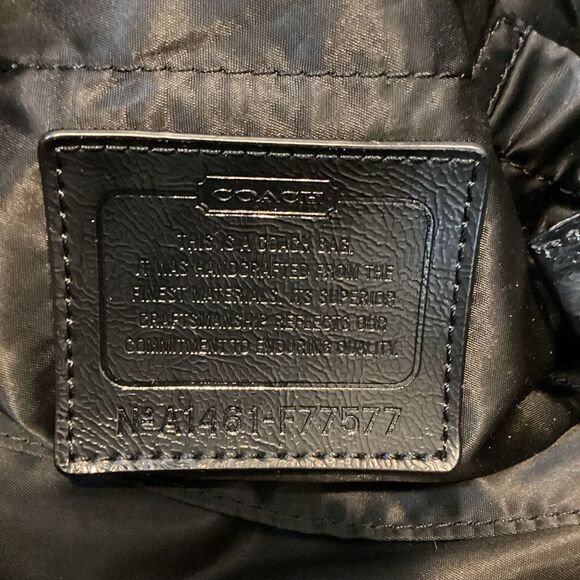 COACH Signature C Convertible Nylon Weekend or Diaper Bag Tote - Picture 16 of 16